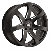Black Rhino Wheel Mozambique - 20 x 8.5 Black With Natural Accents - 2085MZA156140B12