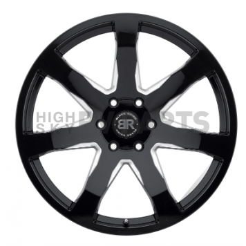 Black Rhino Wheel Mozambique - 20 x 8.5 Black With Natural Accents - 2085MZA156140B12-1