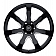 Black Rhino Wheel Mozambique - 20 x 8.5 Black With Natural Accents - 2085MZA156140B12