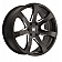 Black Rhino Wheel Mozambique - 20 x 8.5 Black With Natural Accents - 2085MZA156140B12