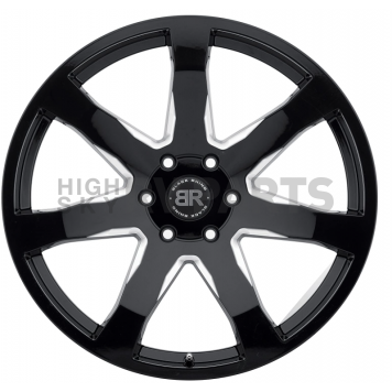 Black Rhino Wheel Mozambique - 20 x 8.5 Black With Natural Accents - 2085MZA456140B12-1