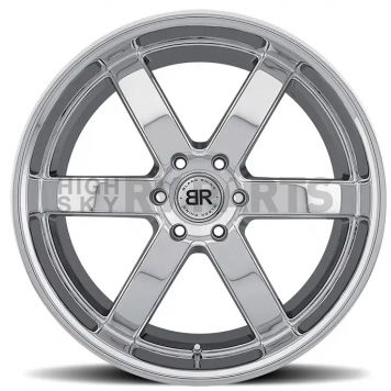 Black Rhino Wheel Pondora - 20 x 8.5 Silver - 2085PND186140C12-2