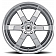 Black Rhino Wheel Pondora - 20 x 8.5 Silver - 2085PND186140C12