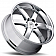 Black Rhino Wheel Pondora - 20 x 8.5 Silver - 2085PND186140C12