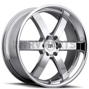 Black Rhino Wheel Pondora - 20 x 8.5 Silver - 2085PND186140C12