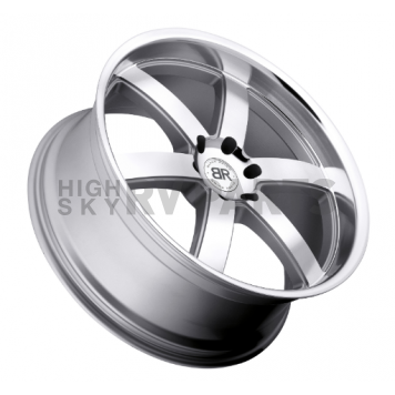 Black Rhino Wheel Pondora - 20 x 8.5 Silver With Natural Face - 2085PND186140S12-1