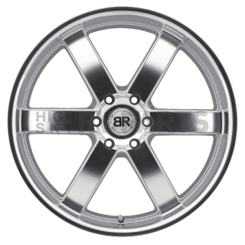 Black Rhino Wheel Pondora - 20 x 8.5 Silver With Natural Face - 2085PND186140S12-2