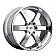 Black Rhino Wheel Pondora - 20 x 8.5 Silver - 2085PND306140C12