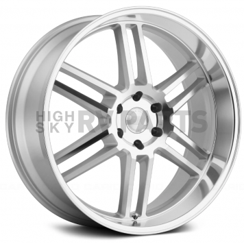 Black Rhino Wheel Katavi - 20 x 9 Silver With Natural Face - 2090KTV156140S12