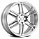 Black Rhino Wheel Katavi - 20 x 9 Silver With Natural Face - 2090KTV156140S12