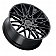 Black Rhino Wheel Morocco - 20 x 9 Black - 2090MRC156140B12