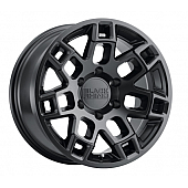 Black Rhino Wheel Ridge - 20 x 9 Black - 2090RDG126140M12