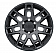 Black Rhino Wheel Ridge - 20 x 9 Black - 2090RDG126140M12