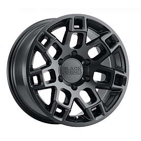 Black Rhino Wheel Ridge - 20 x 9 Black - 2090RDG126140M12