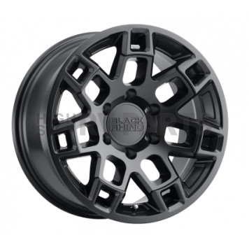 Black Rhino Wheel Ridge - 20 x 9 Black - 2090RDG126140M12