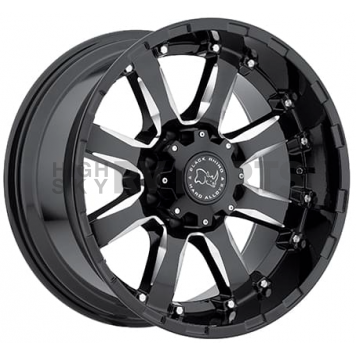 Black Rhino Wheel Canon - 20 x 9.5 Black With Natural Accents - 2095CAN126140B12