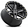 Black Rhino Wheel Henderson - 20 x 9.5 Black With Brass Bolts - 2095HDS186140B12
