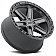 Black Rhino Wheel Henderson - 20 x 9.5 Gun Black With Black Lip - 2095HDS186140G12
