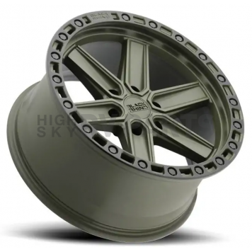 Black Rhino Wheel Henderson - 20 x 9.5 Olive Green With Black Lip And Bolts - 2095HDS186140N12-1