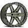 Black Rhino Wheel Henderson - 20 x 9.5 Olive Green With Black Lip And Bolts - 2095HDS186140N12