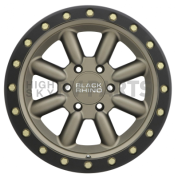 Black Rhino Wheel Hachi - 17 x 8.5 Bronze With Black Lip - 1785HCH-05127Z71-2