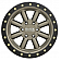Black Rhino Wheel Hachi - 17 x 8.5 Bronze With Black Lip - 1785HCH-05127Z71