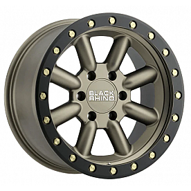 Black Rhino Wheel Hachi - 17 x 8.5 Bronze With Black Lip - 1785HCH-05127Z71