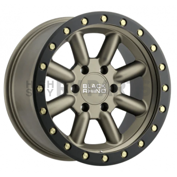 Black Rhino Wheel Hachi - 17 x 8.5 Bronze With Black Lip - 1785HCH-05127Z71