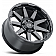 Black Rhino Wheel Oceano - 18 x 9.5 Gun Black With Stainless Bolts - 1895OCN-86140B12