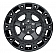 Black Rhino Wheel Cinco - 17 x 9.5 Black With Stainless Bolts - 1795CNC-85127B71