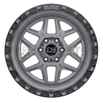 Black Rhino Wheel Kelso - 18 x 9 Gray With Black Lip And Bolts - 1890KLS005127G71-2