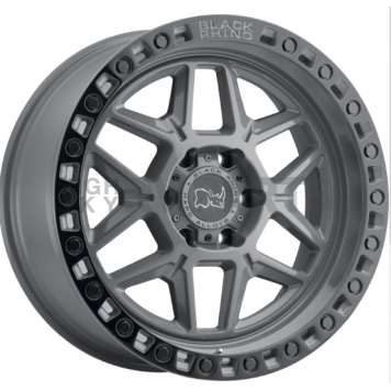 Black Rhino Wheel Kelso - 18 x 9 Gray With Black Lip And Bolts - 1890KLS005127G71