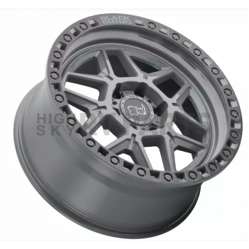 Black Rhino Wheel Kelso - 18 x 9 Gray With Black Lip And Bolts - 1890KLS005127G71-1