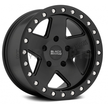 Black Rhino Wheel Crawler - 18 x 9.5 Black - 1895CRL126135M87
