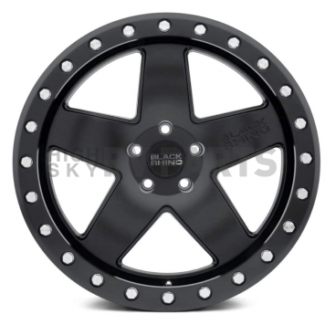 Black Rhino Wheel Crawler - 18 x 9.5 Black - 1895CRL126135M87-2