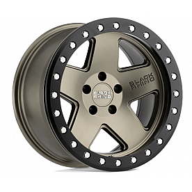 Black Rhino Wheel Crawler - 17 x 9.5 Bronze With Black Lip Ring - 1795CRL-85127Z71