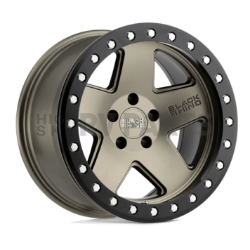 Black Rhino Wheel Crawler - 18 x 9.5 Bronze With Black Lip Ring - 1895CRL126135Z87