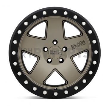 Black Rhino Wheel Crawler - 18 x 9.5 Bronze With Black Lip Ring - 1895CRL126135Z87-2