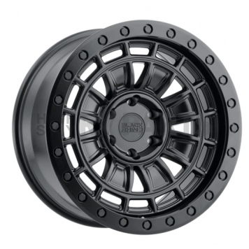 Black Rhino Wheel Dalton - 18 x 9.5 Black - 1895DAL-26140M12