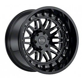 Black Rhino Wheel Fury - 18 x 9.5 Black - 1895FRY125150B10