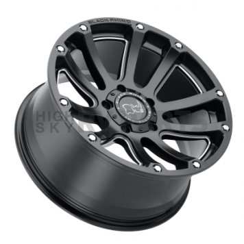 Black Rhino Wheel Highland - 18 x 9.5 Black - 1895HLD125150M10-1