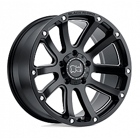 Black Rhino Wheel Highland - 18 x 9.5 Black - 1895HLD125150M10