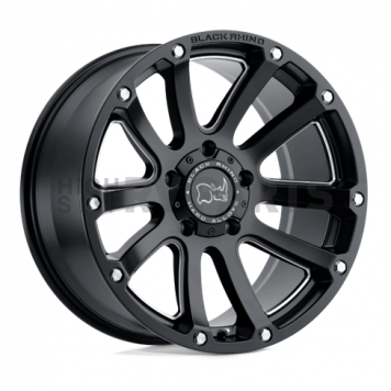 Black Rhino Wheel Highland - 18 x 9.5 Black - 1895HLD125150M10