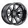 Black Rhino Wheel Oceano - 18 x 9.5 Gun Black With Stainless Bolts - 1895OCN126135B87
