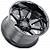 Black Rhino Wheel Oceano - 18 x 9.5 Gun Black With Stainless Bolts - 1895OCN126135B87