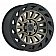 Black Rhino Wheel Madness - 18 x 9 Black With Dark Tinted Face - 1890MAD-25127M71