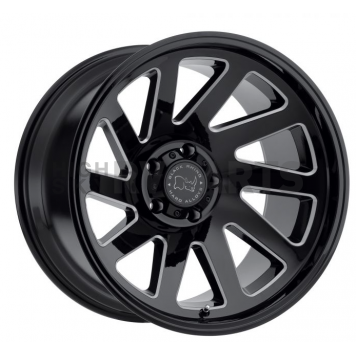 Black Rhino Wheel Thrust - 18 x 9.5 Black With Natural Accents - 1895THR-85127B71