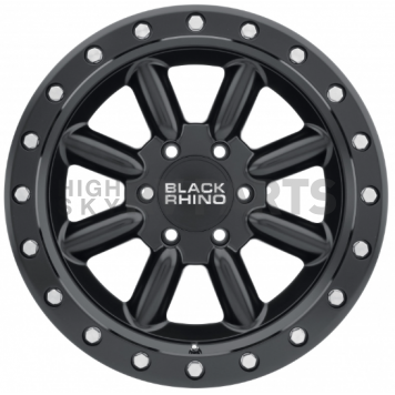 Black Rhino Wheel Hachi - 18 x 9 Black - 1890HCH126140M12-2