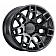 Black Rhino Wheel Ridge - 18 x 9 Black - 1890RDG-86140M12