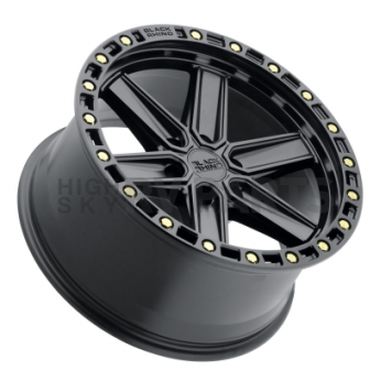 Black Rhino Wheel Henderson - 18 x 9 Black With Brass Bolts - 1890HDS126140B12-1